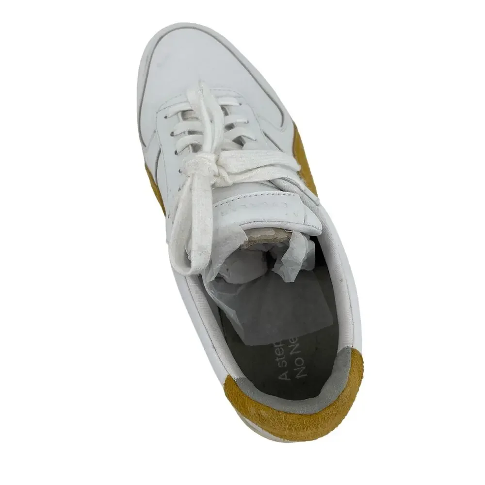 Right‎ Shoe Only Everlane ReLeather Court Sneaker White Women's 9 Men's 7